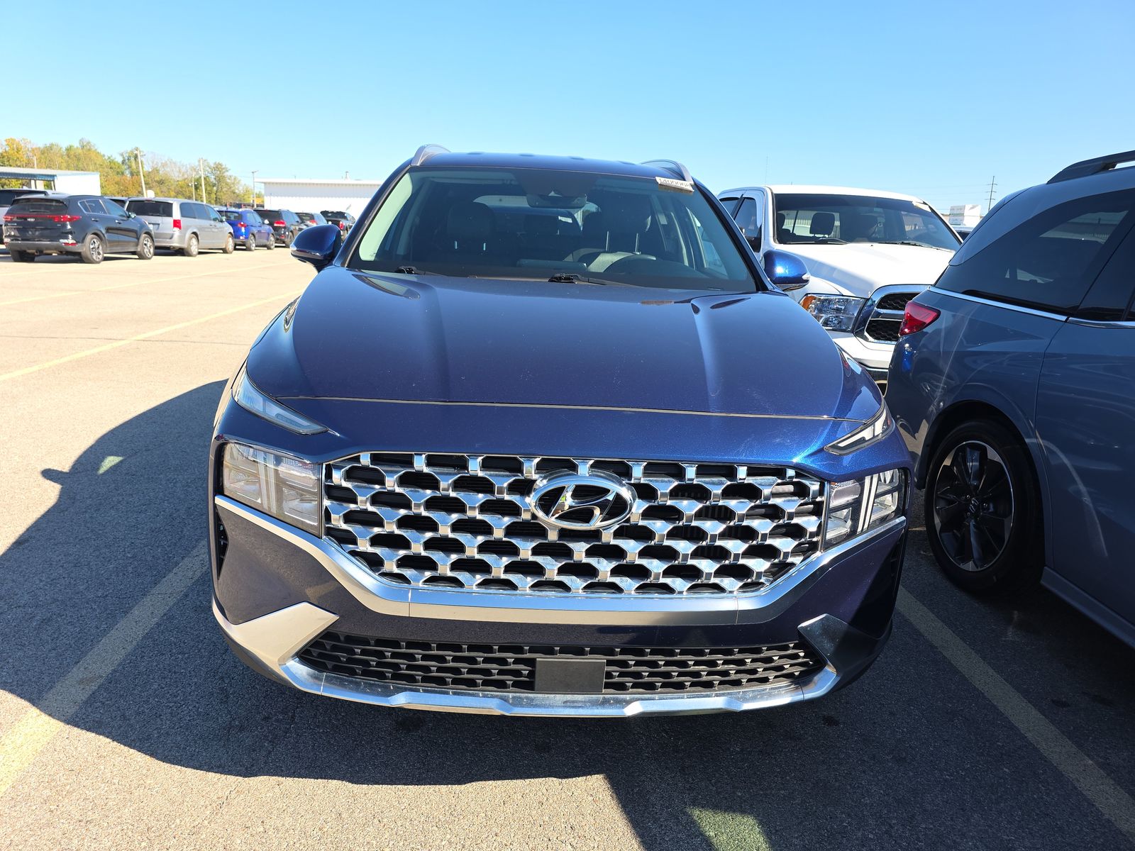 2023 Hyundai Santa Fe Hybrid Blue AWD