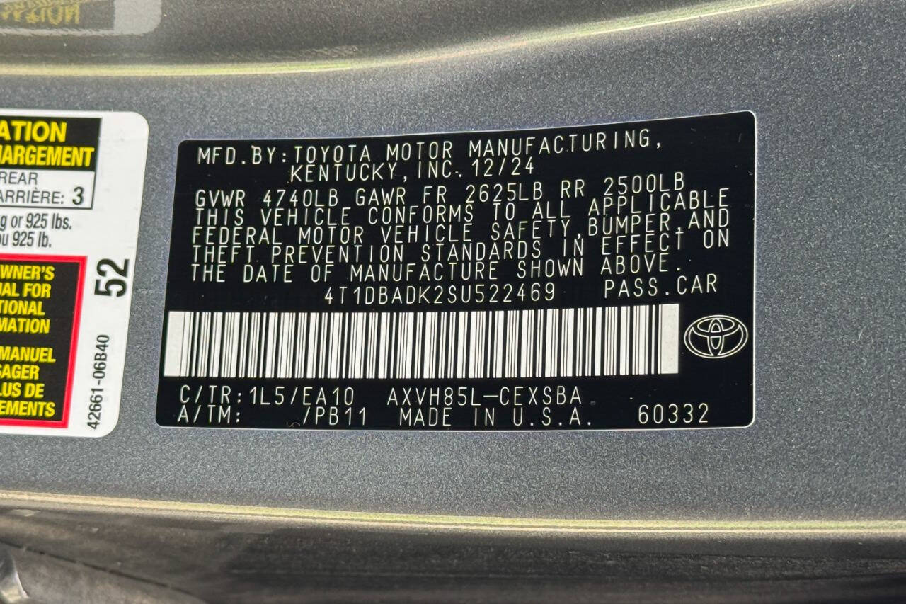 2025 Toyota Camry SE AWD