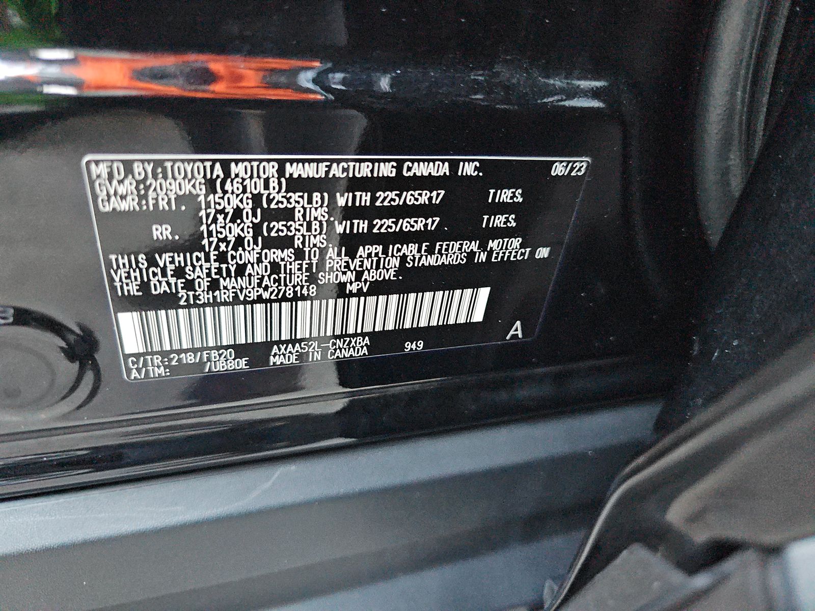 2023 Toyota RAV4 LE FWD