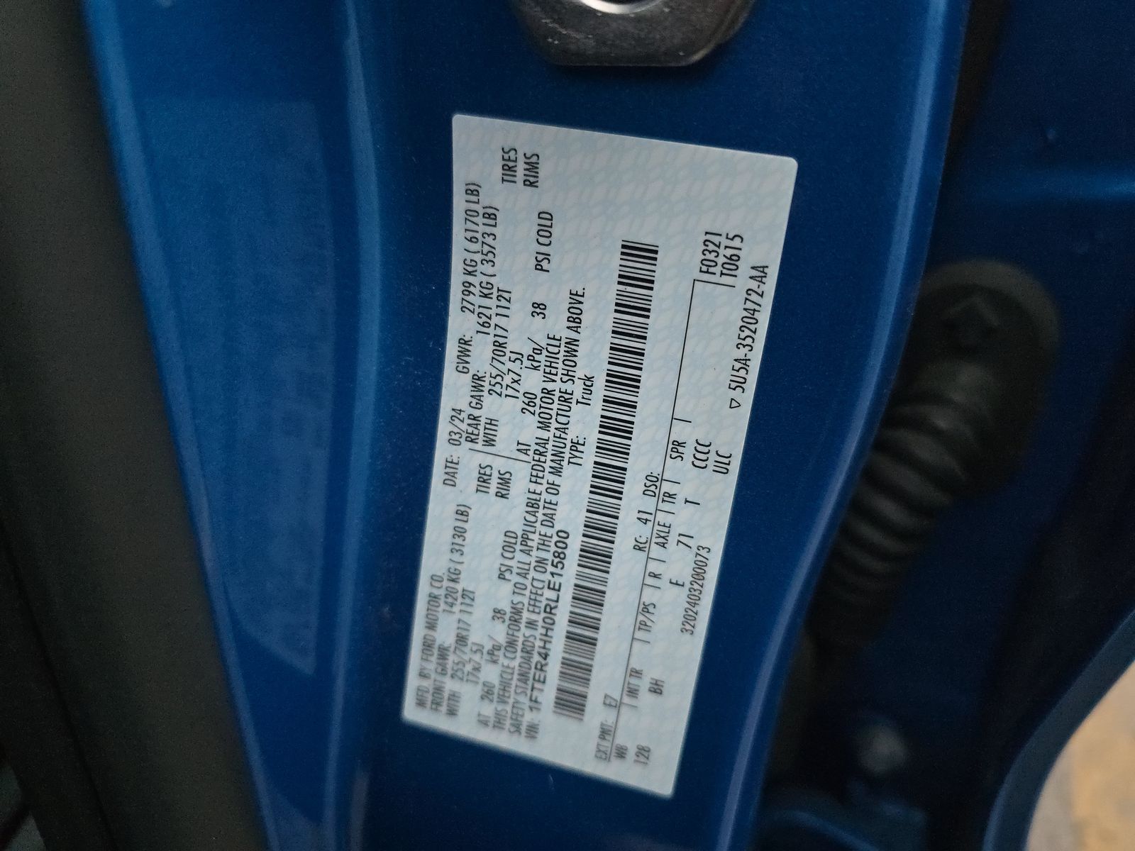 2024 Ford Ranger XLT AWD