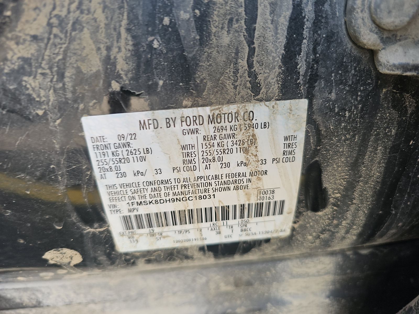 2022 Ford Explorer XLT AWD