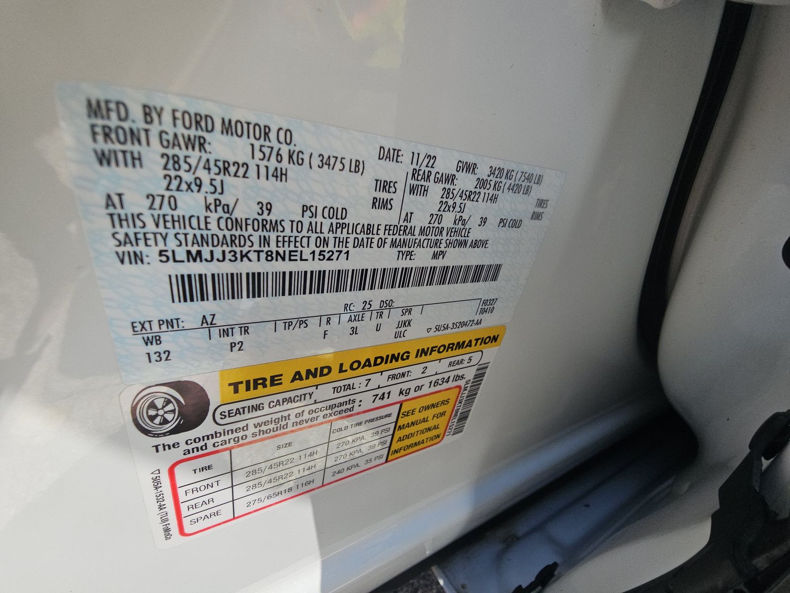 2022 Lincoln Navigator L Reserve FWD