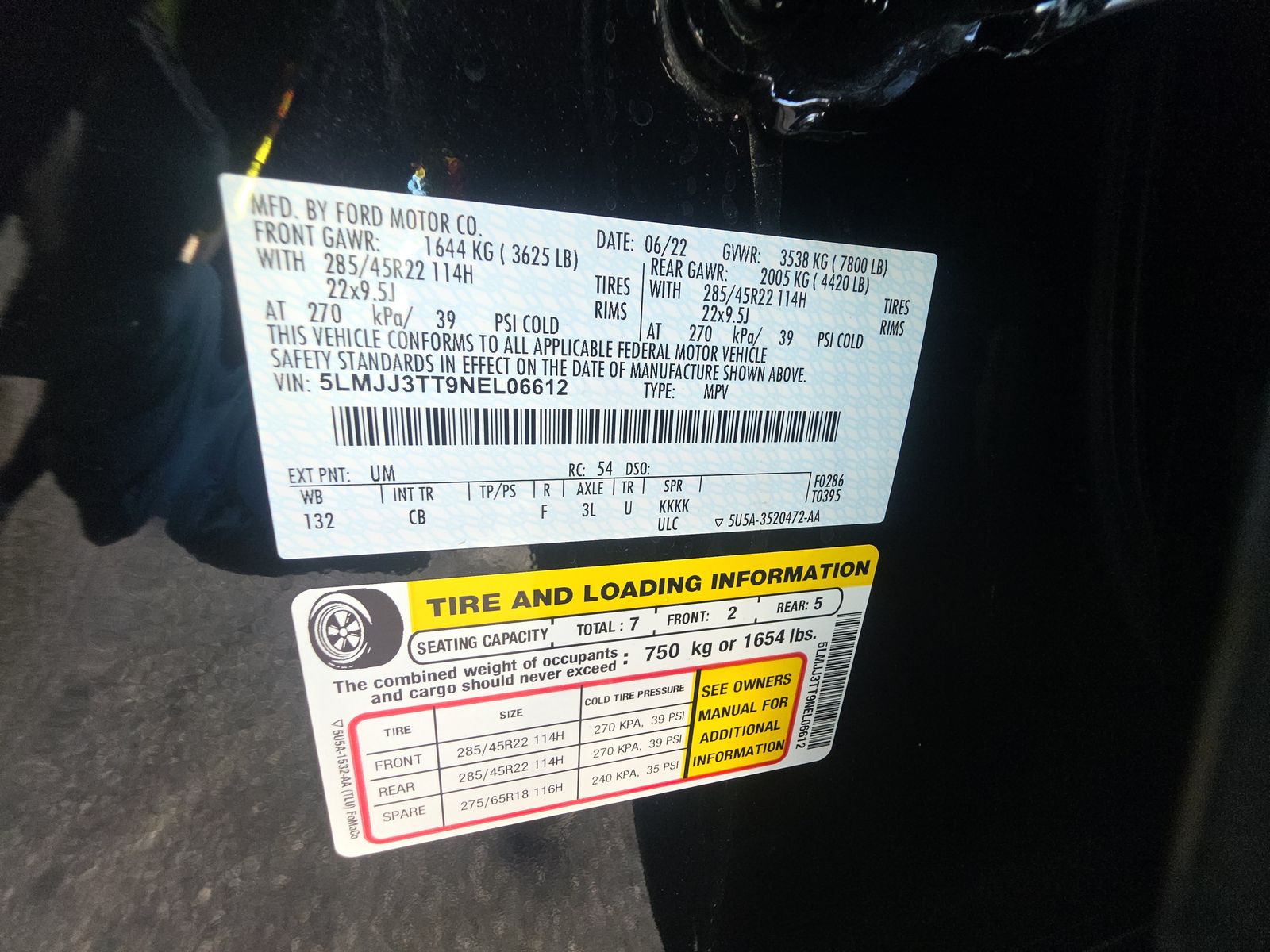 2022 Lincoln Navigator L Black Label AWD