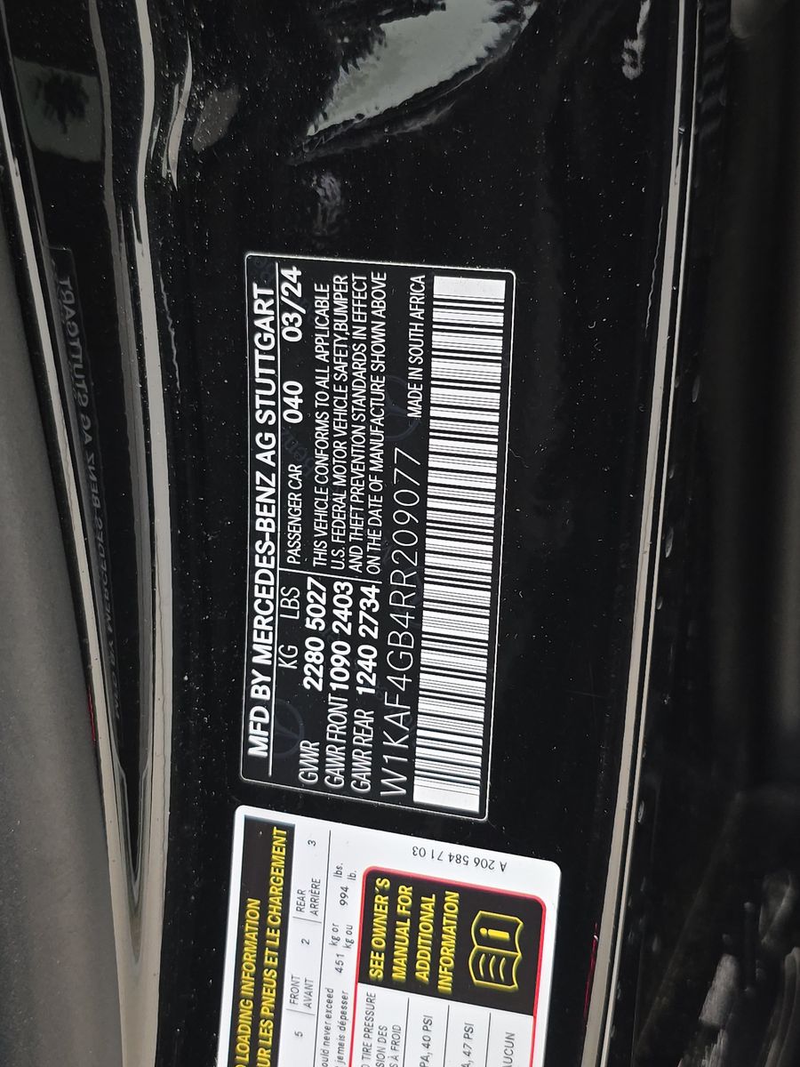 2024 Mercedes-Benz C-Class C 300 RWD