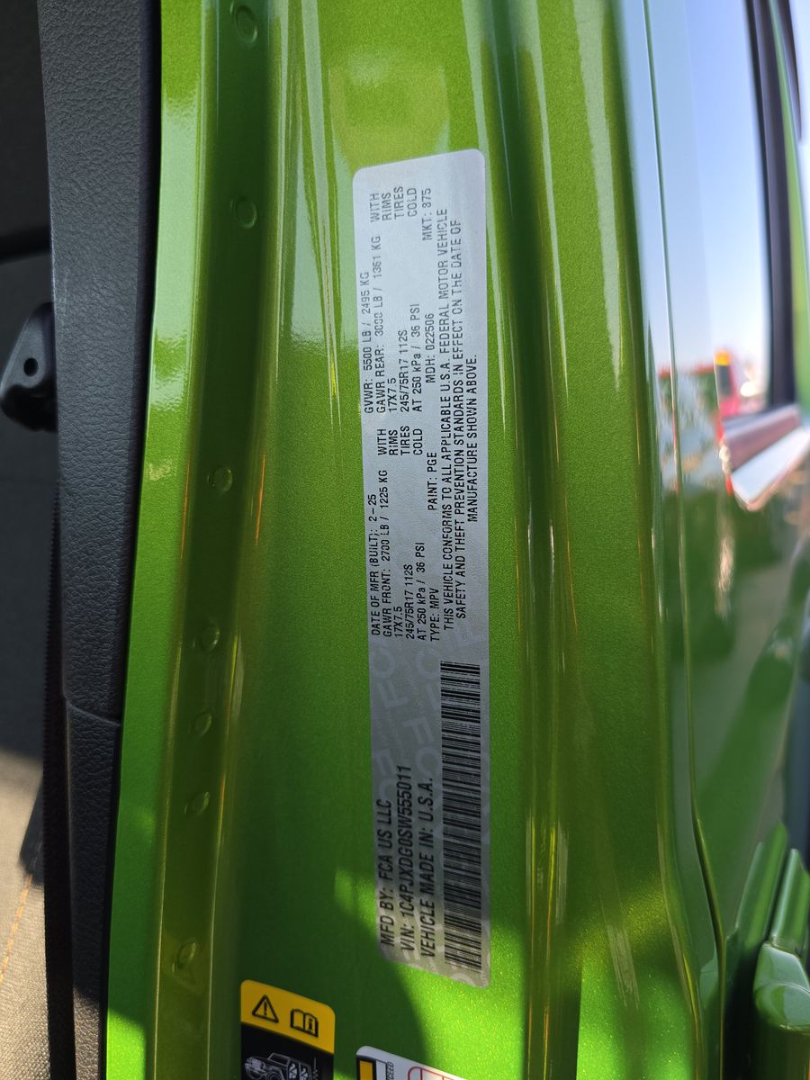 2025 Jeep Wrangler Sport AWD