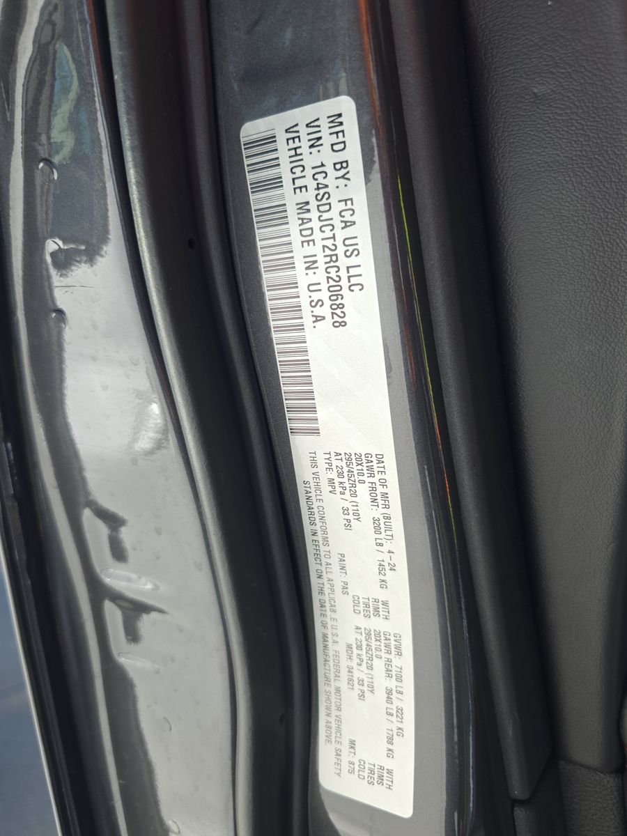 2024 Dodge Durango R/T Premium AWD