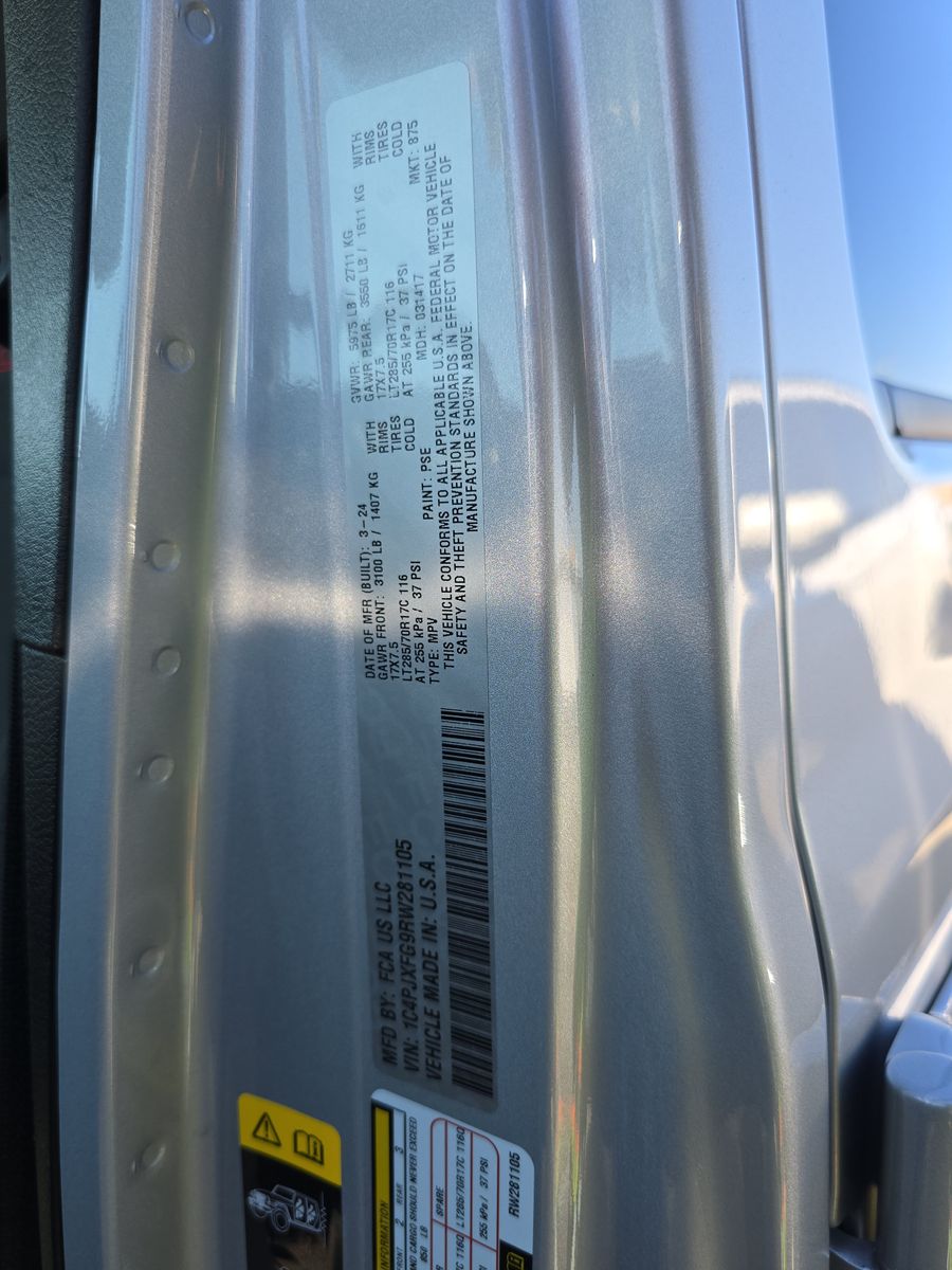 2024 Jeep Wrangler Rubicon AWD