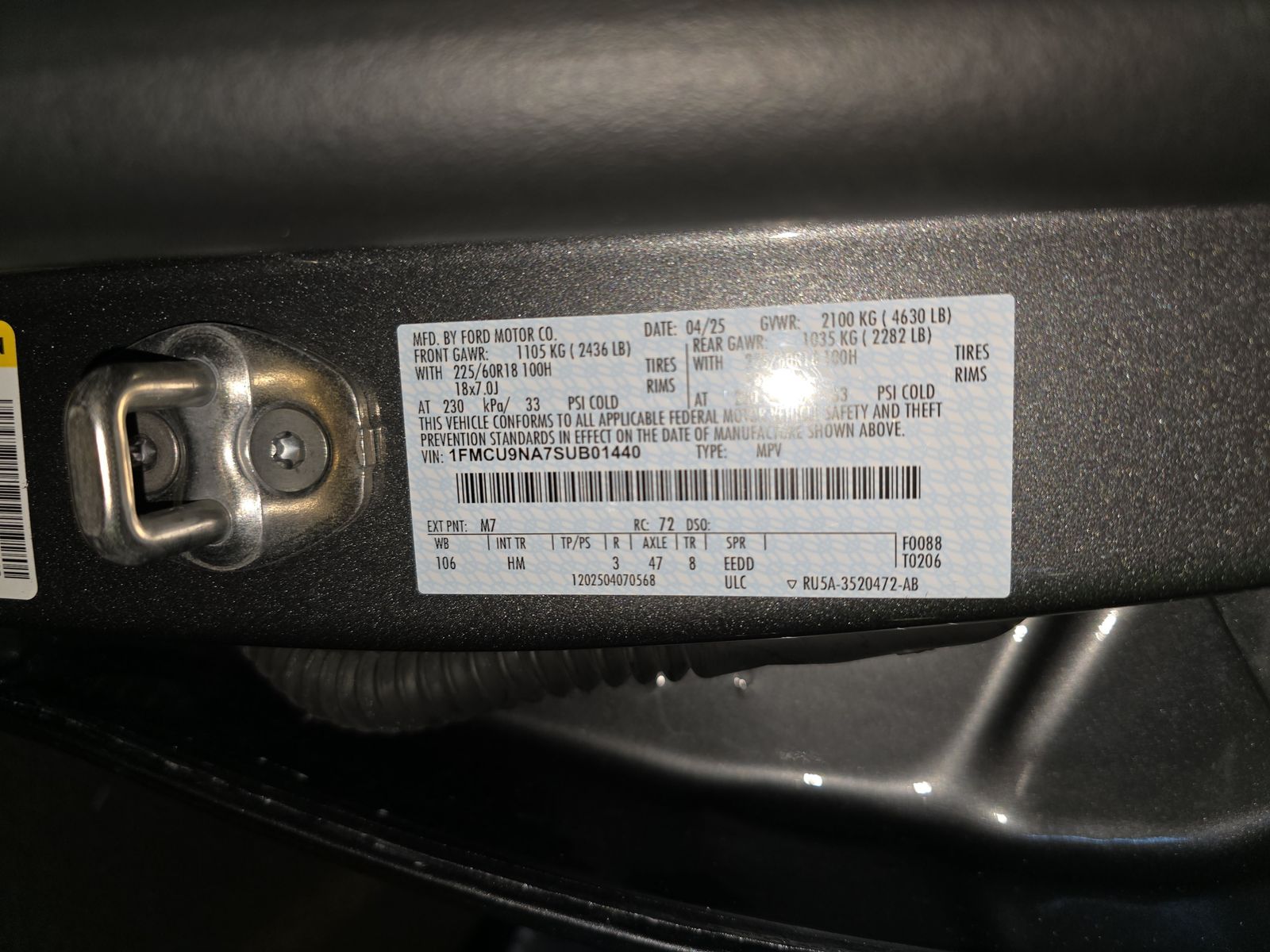 2025 Ford Escape ST-Line Select AWD