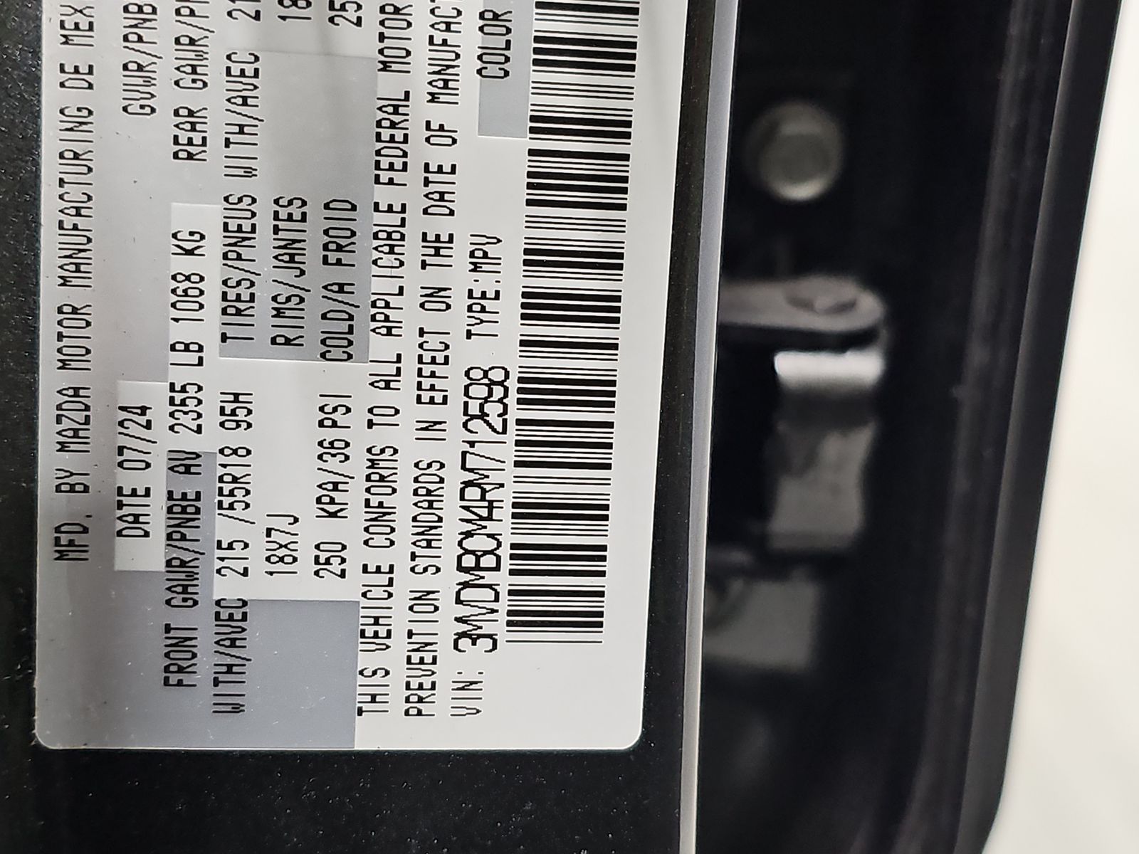 2024 MAZDA CX-30 2.5 S Preferred Package AWD