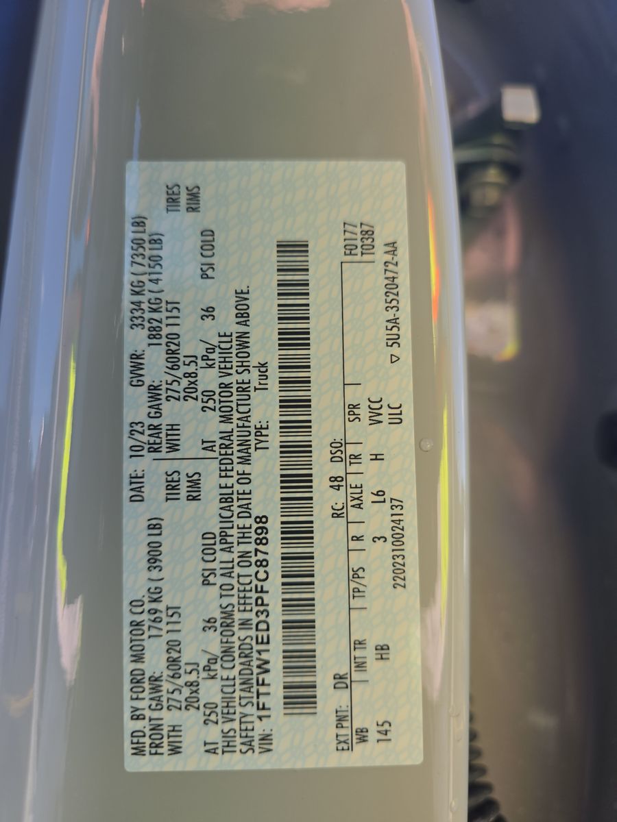 2023 Ford F-150 Hybrid Lariat AWD