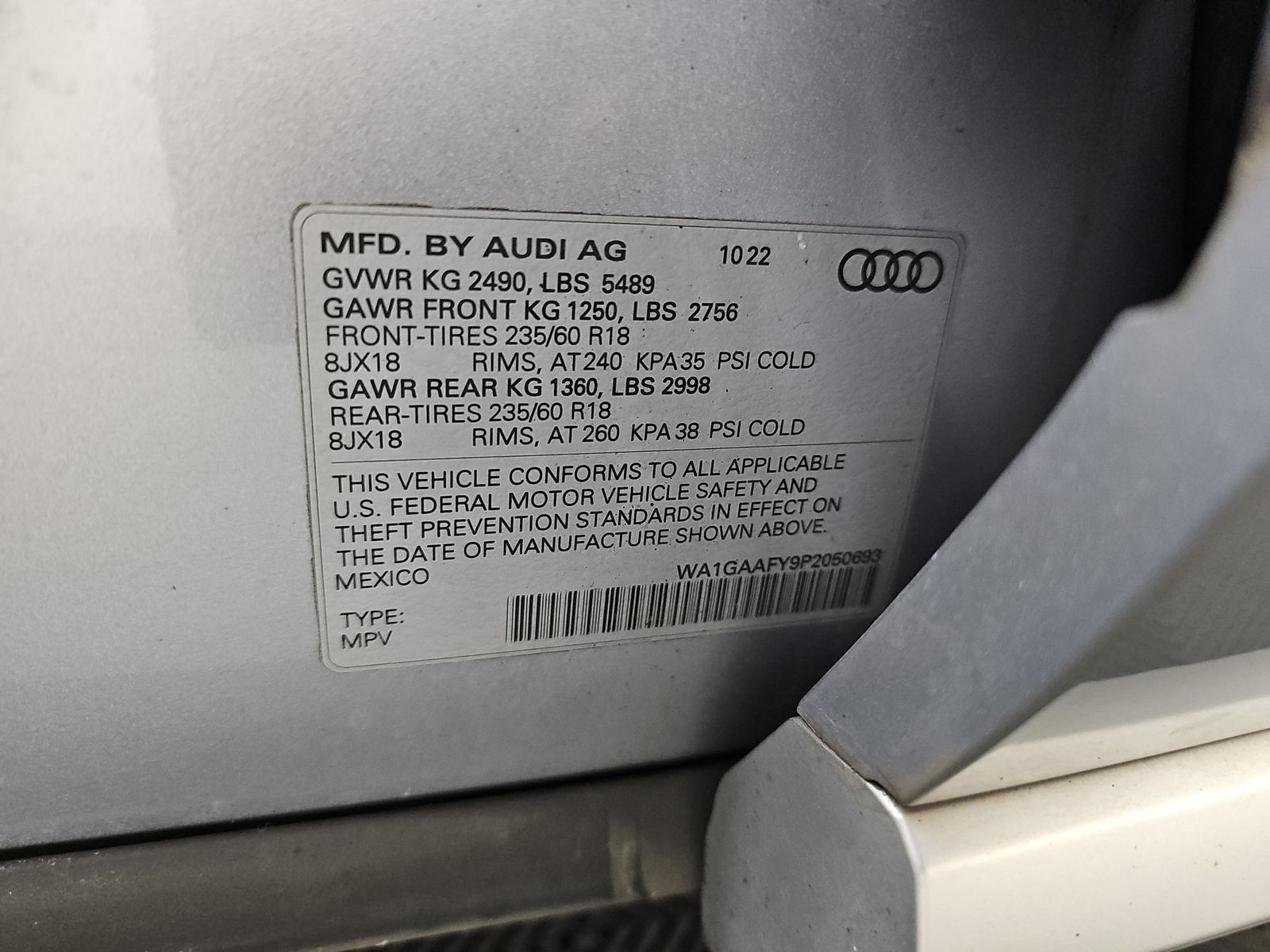 2023 Audi Q5 S line Premium AWD