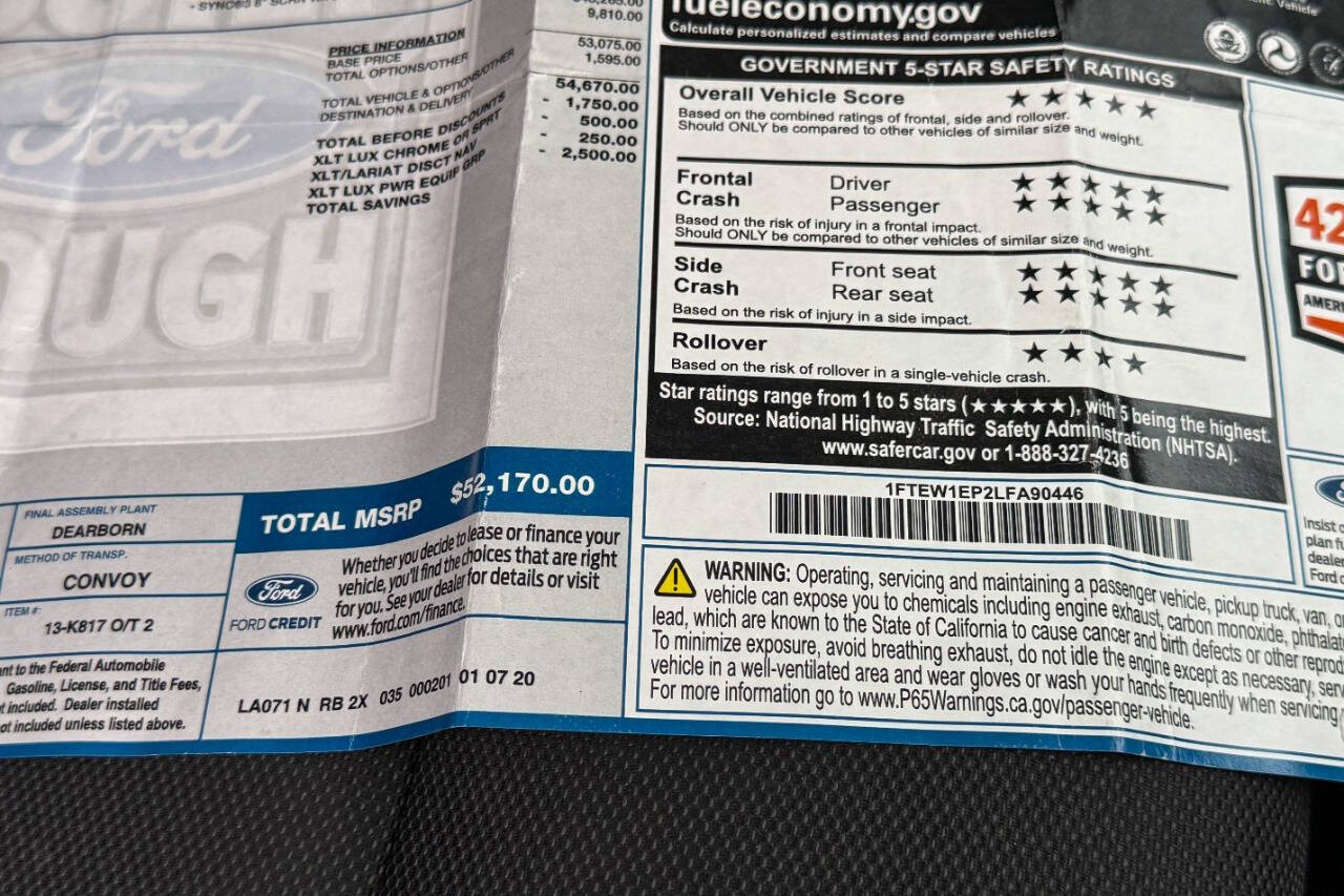 2020 Ford F-150 XLT AWD