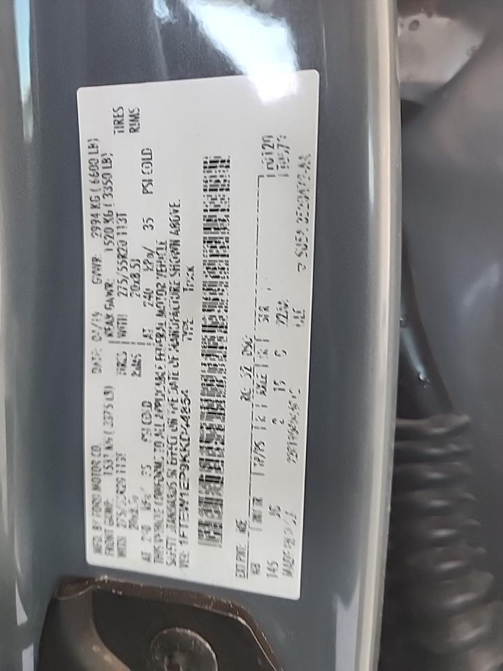 2019 Ford F-150 XL AWD