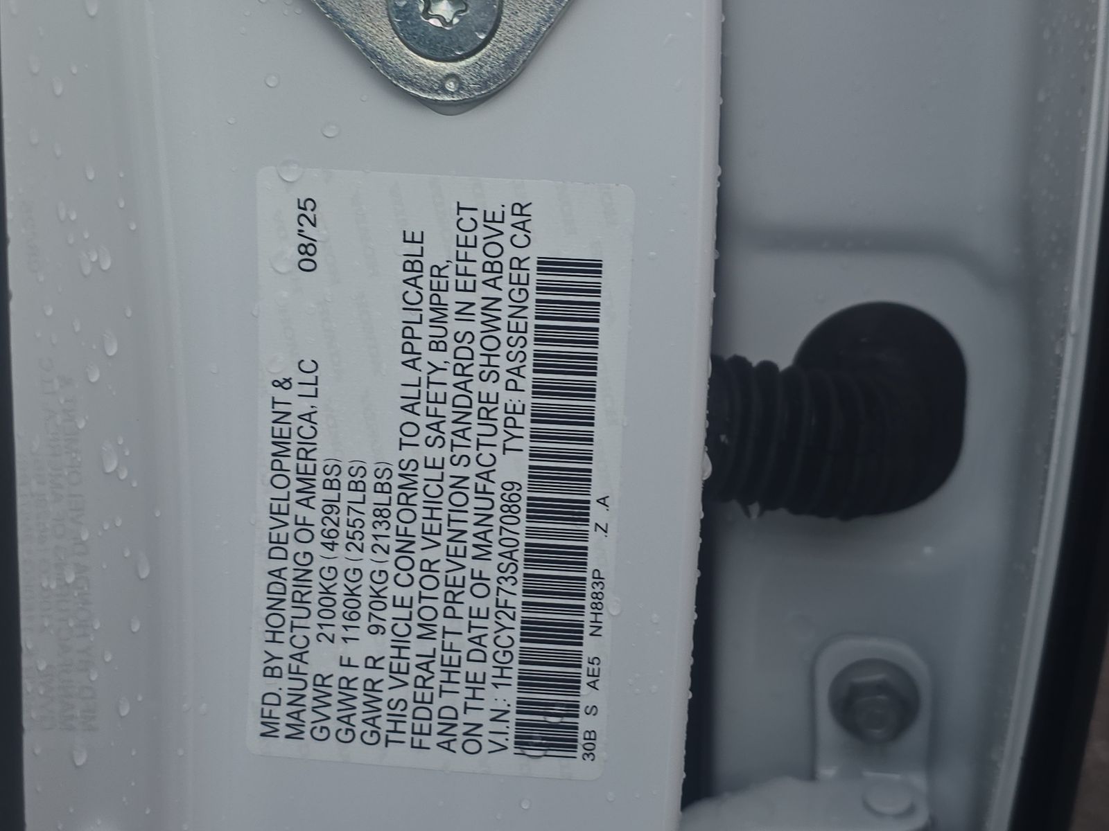 2025 Honda Accord Hybrid Sport-L FWD