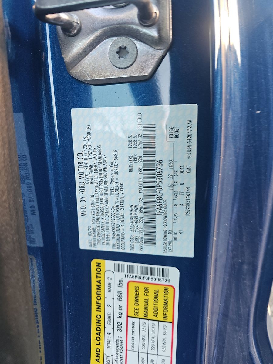 2023 Ford Mustang GT Premium FWD