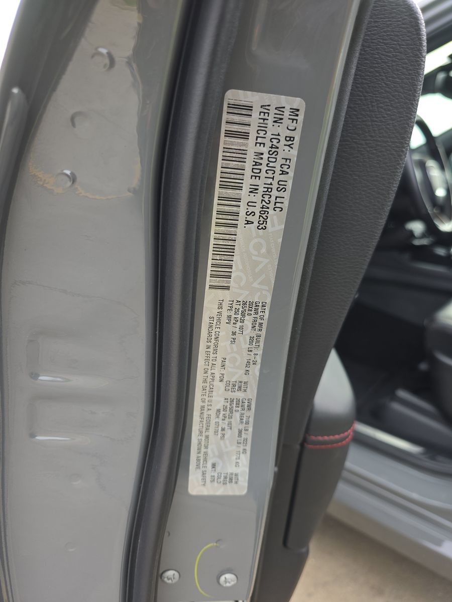 2024 Dodge Durango R/T Plus AWD