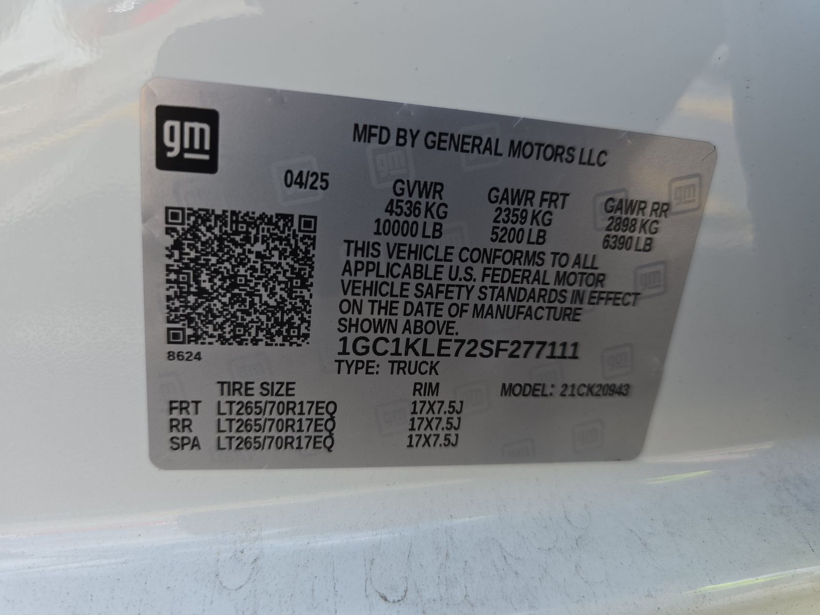 2025 Chevrolet Silverado 2500HD Work Truck AWD