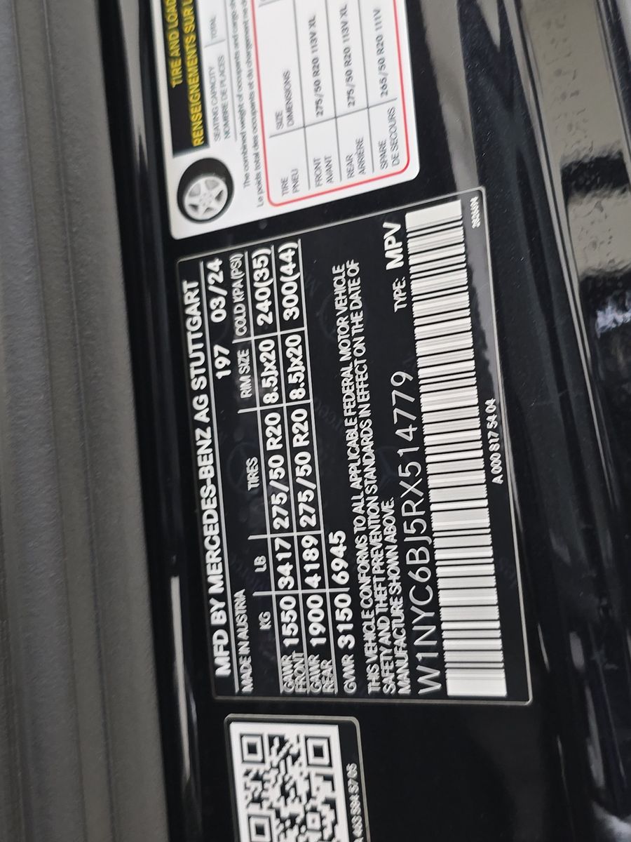 2024 Mercedes-Benz G-Class G 550 AWD