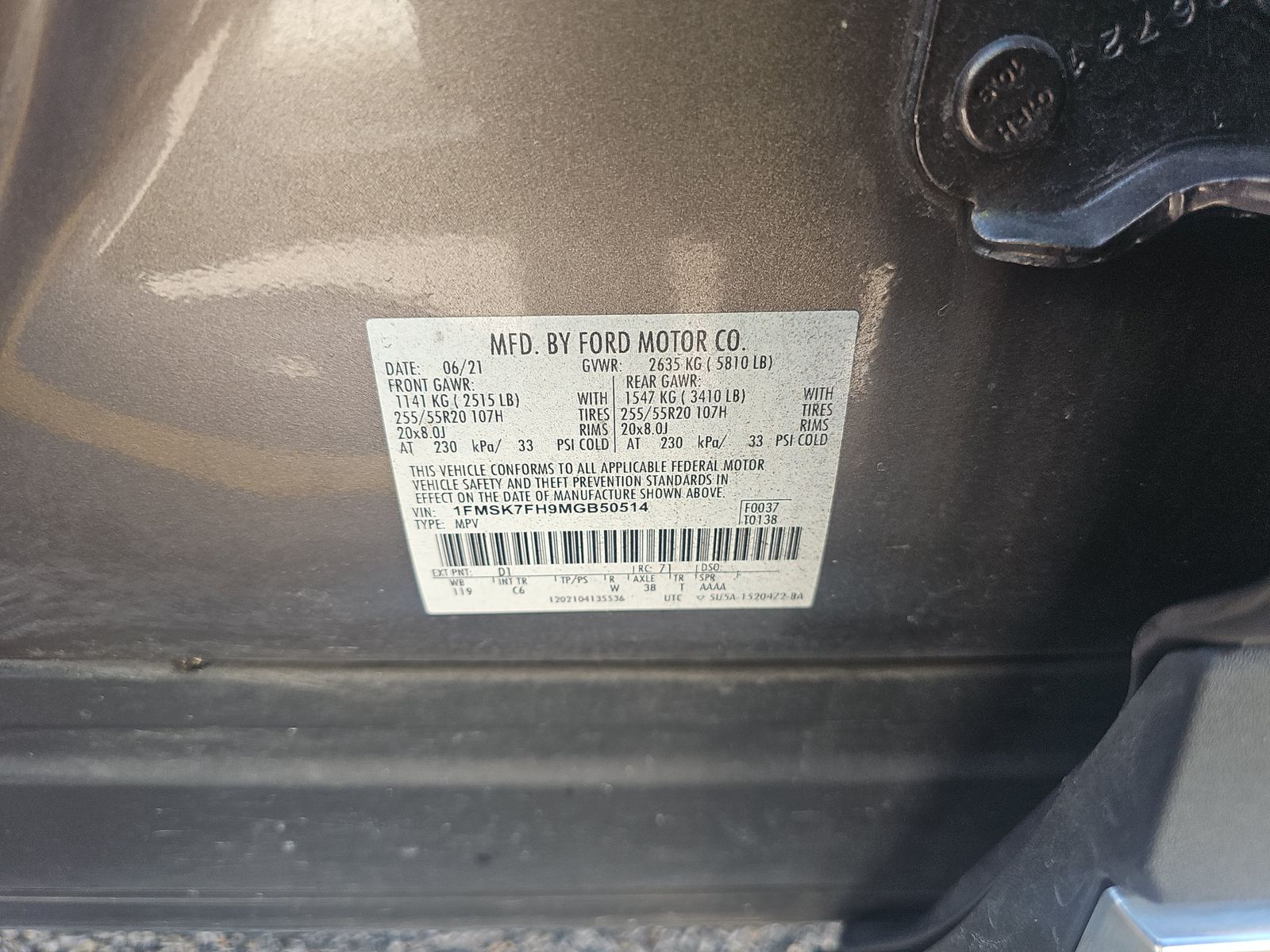 2021 Ford Explorer Limited RWD