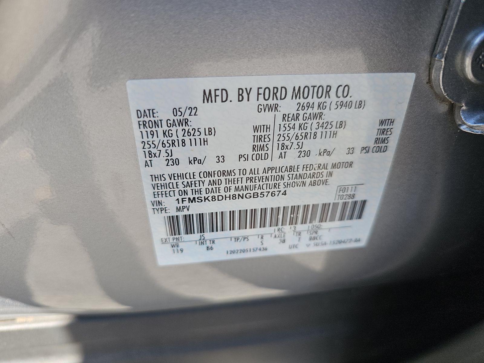 2022 Ford Explorer XLT AWD