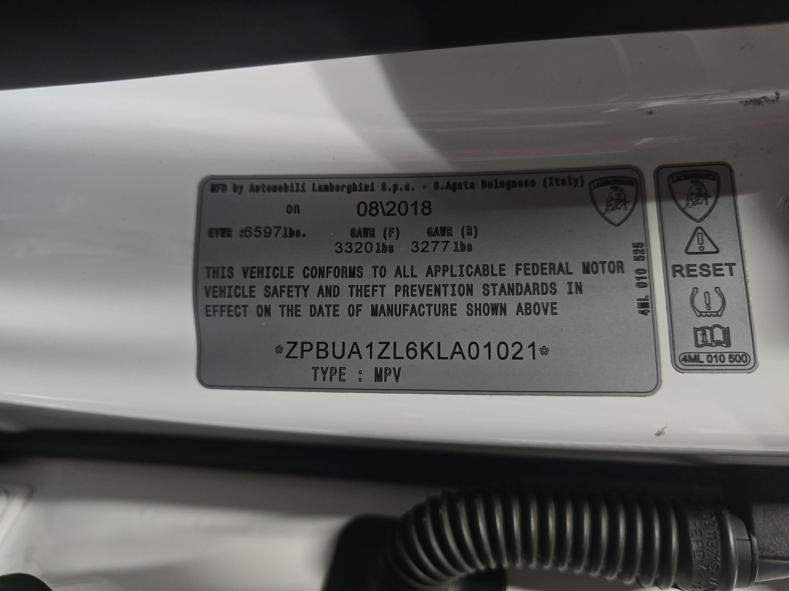 2019 Lamborghini Urus Base AWD