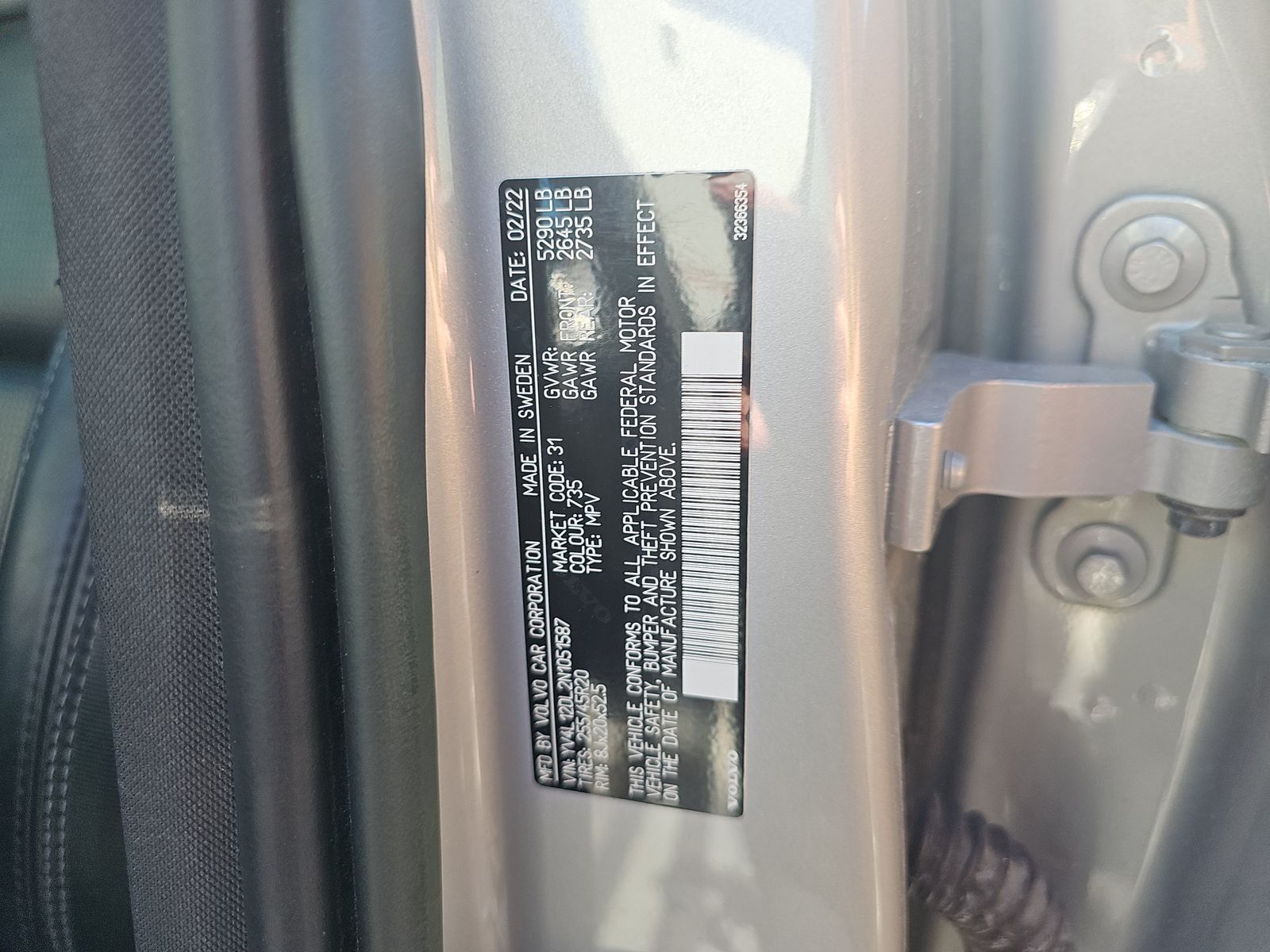 2022 Volvo XC60 B5 Inscription FWD