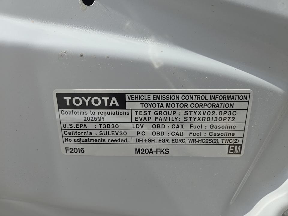 2025 Toyota Corolla LE FWD