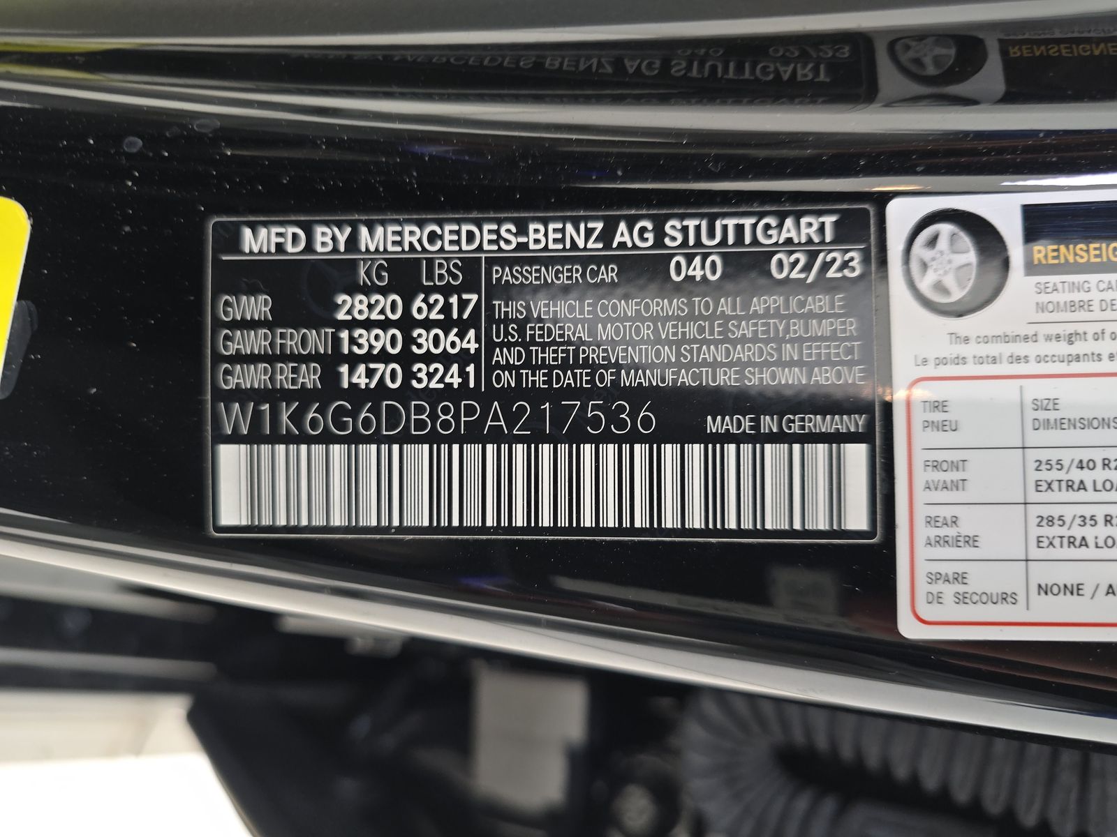 2023 Mercedes-Benz S-Class S 500 AWD