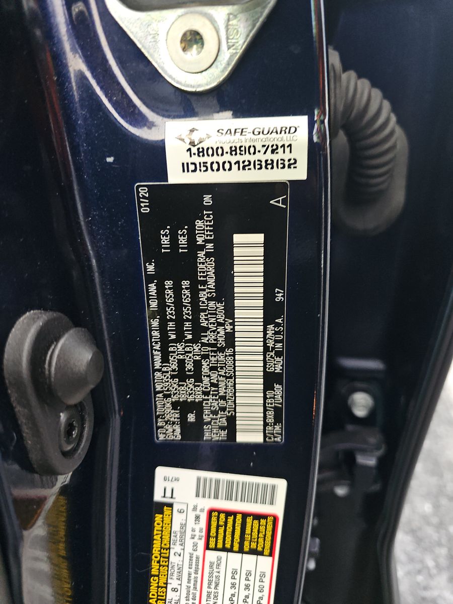 2020 Toyota Highlander XLE AWD