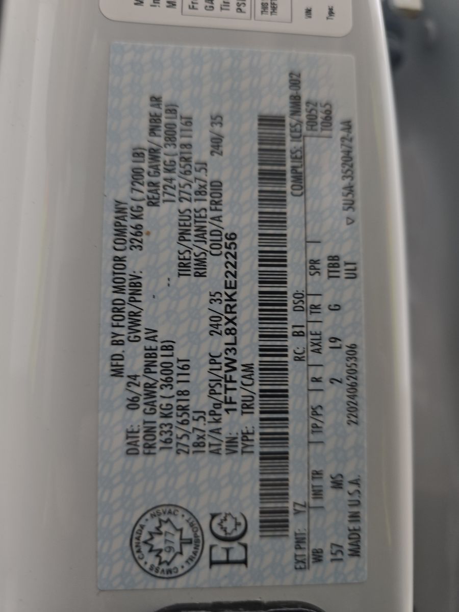 2024 Ford F-150 XLT AWD