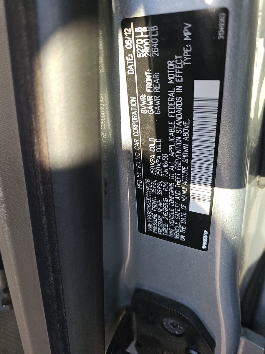 2013 Volvo XC70 3.2 FWD