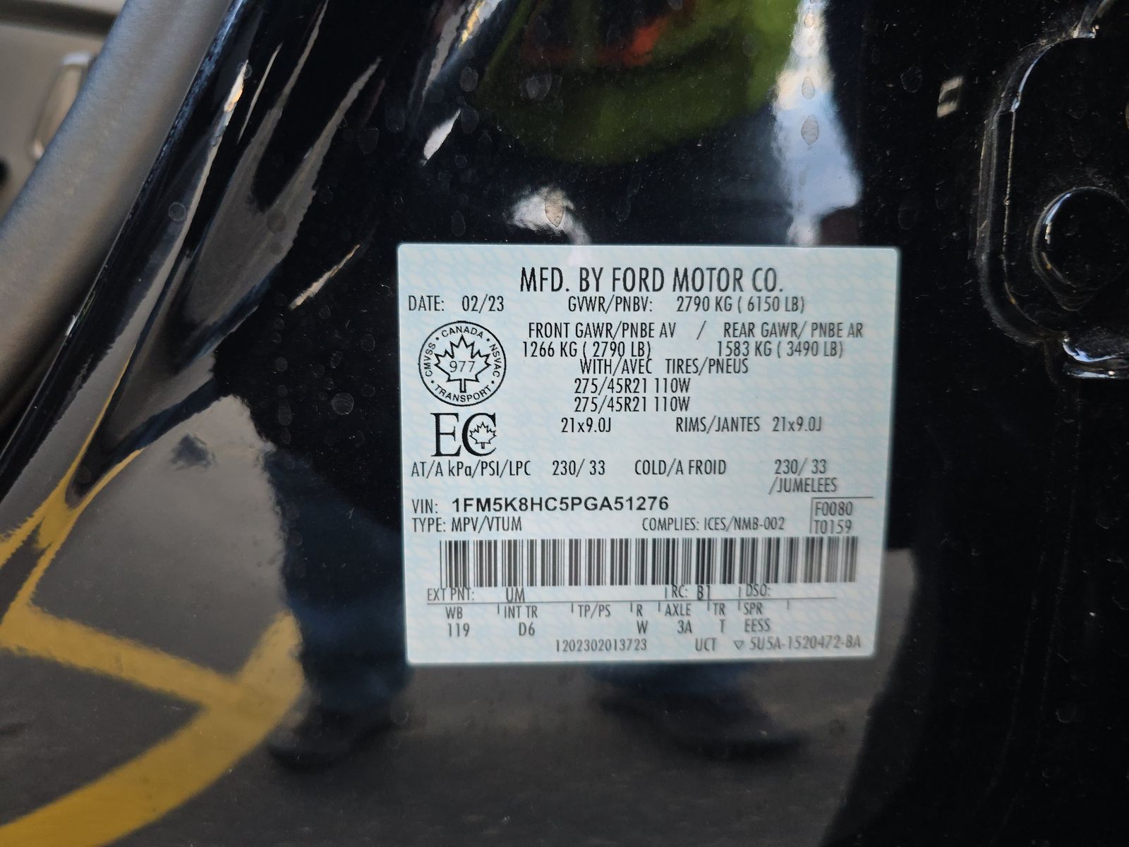 2023 Ford Explorer Platinum AWD