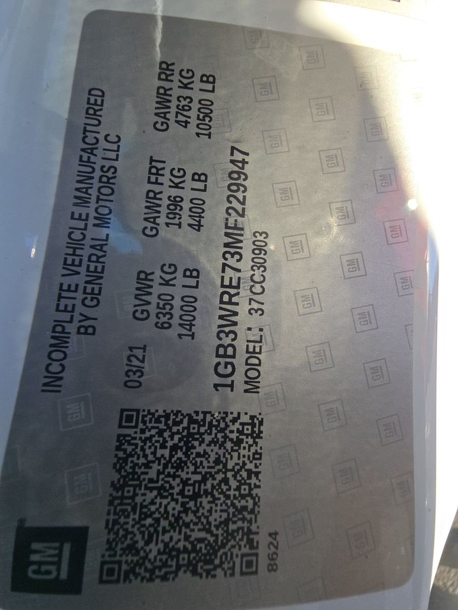 2021 Chevrolet Silverado 3500HD Work Truck RWD