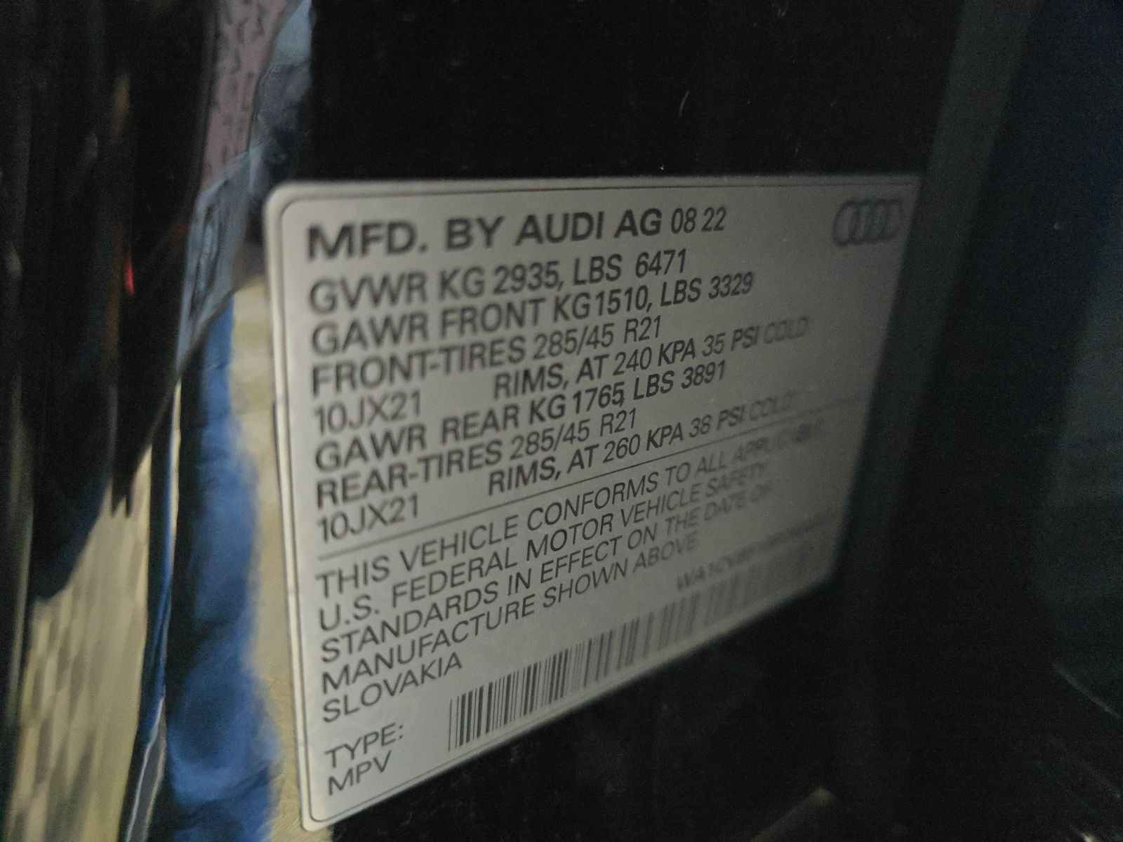 2023 Audi Q8 Prestige AWD