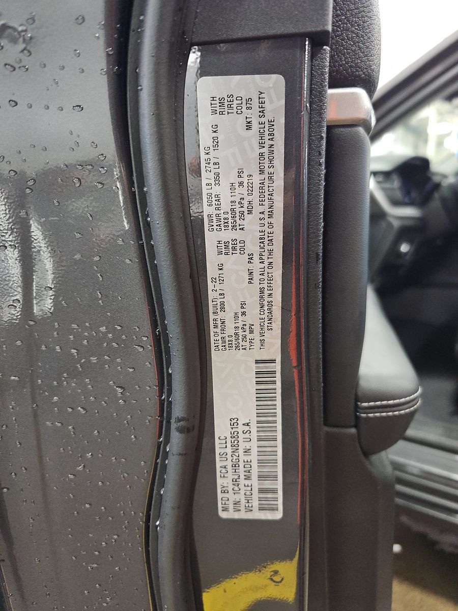 2022 Jeep Grand Cherokee Limited AWD