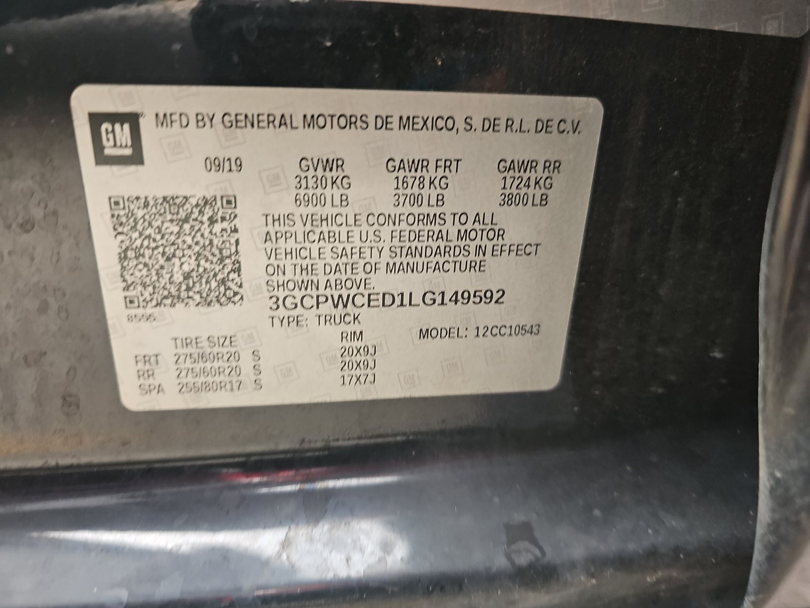 2020 Chevrolet Silverado 1500 LT RWD