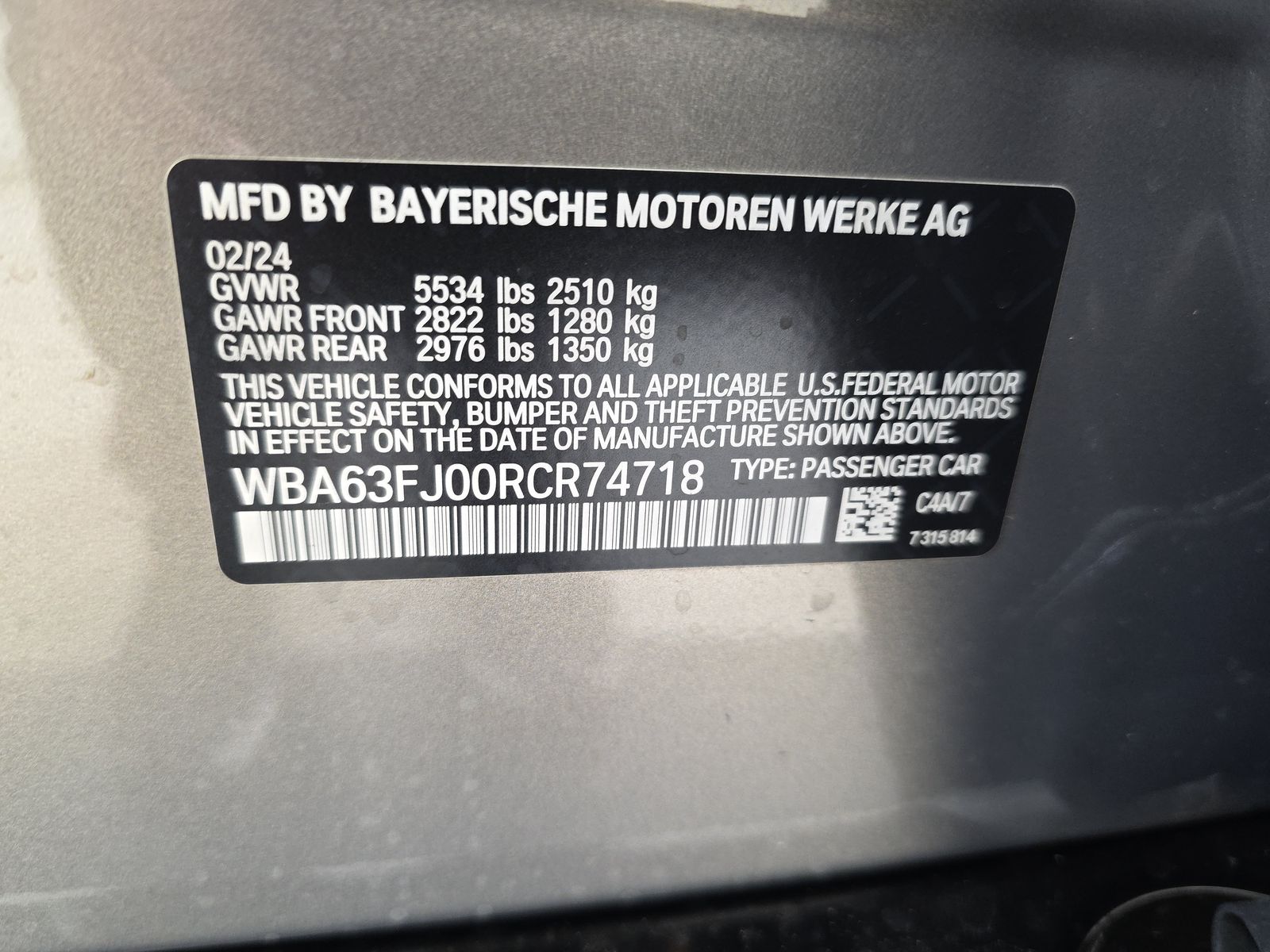 2024 BMW 5 Series 540i xDrive AWD