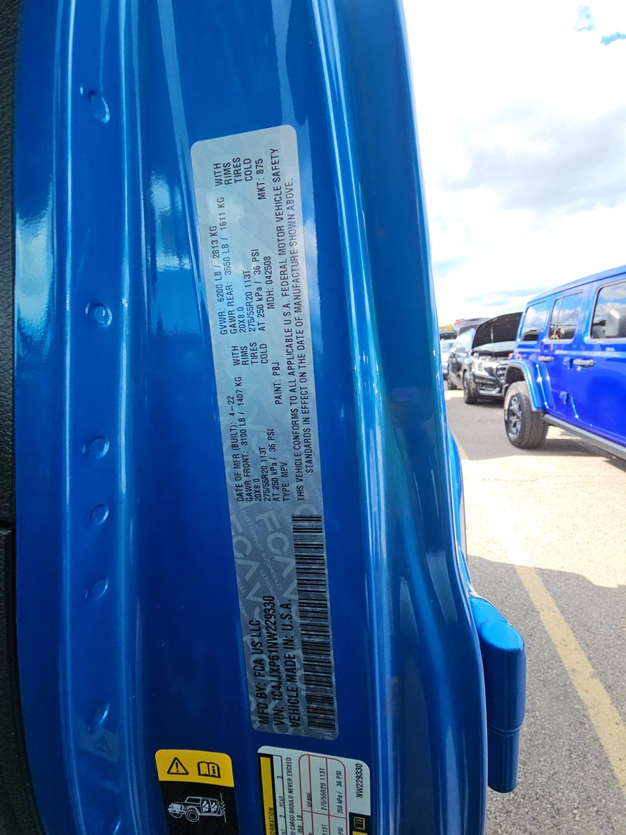 2022 Jeep Wrangler Unlimited 4xe Sahara AWD