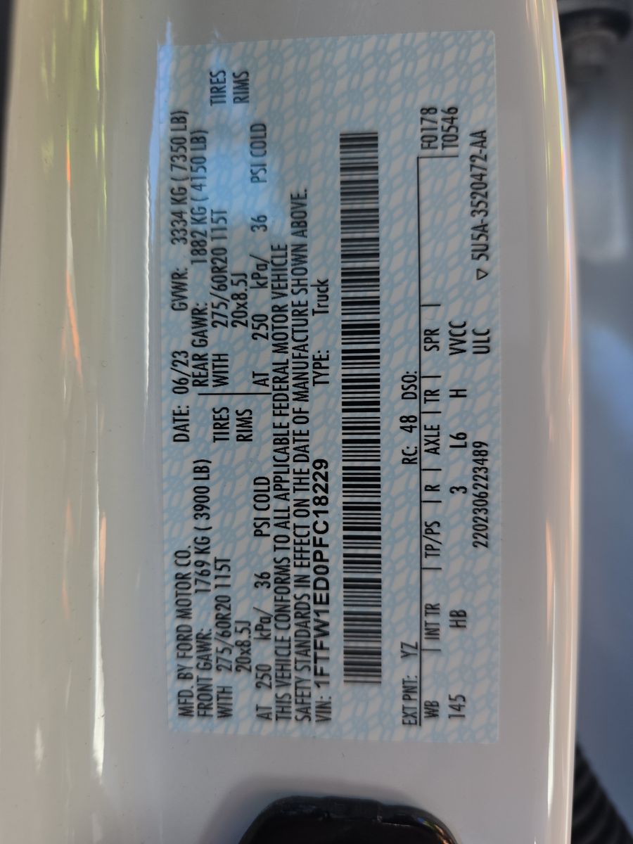 2023 Ford F-150 Hybrid Lariat AWD