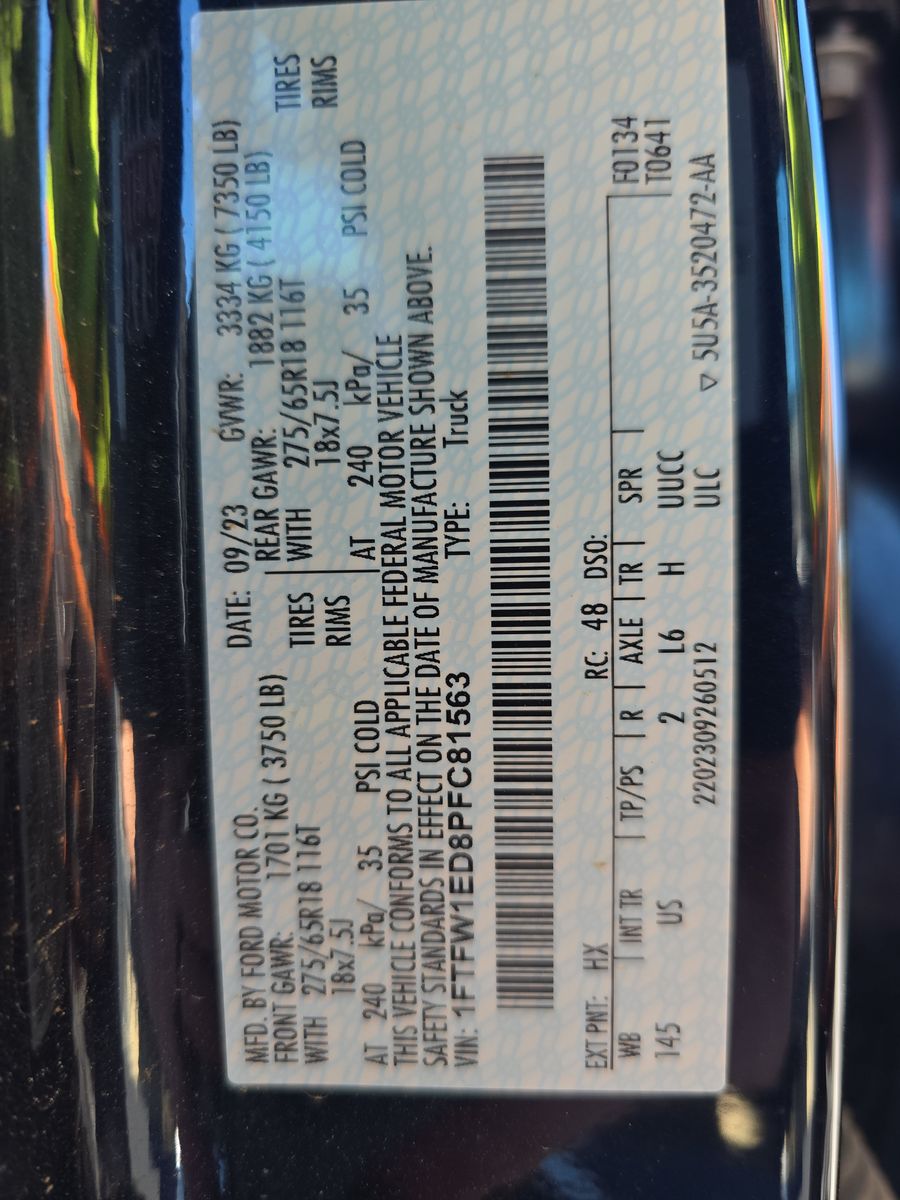 2023 Ford F-150 Hybrid XLT AWD