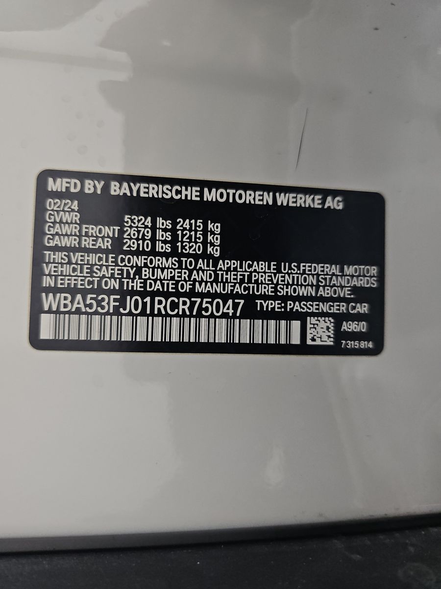 2024 BMW 5 Series 530i xDrive AWD