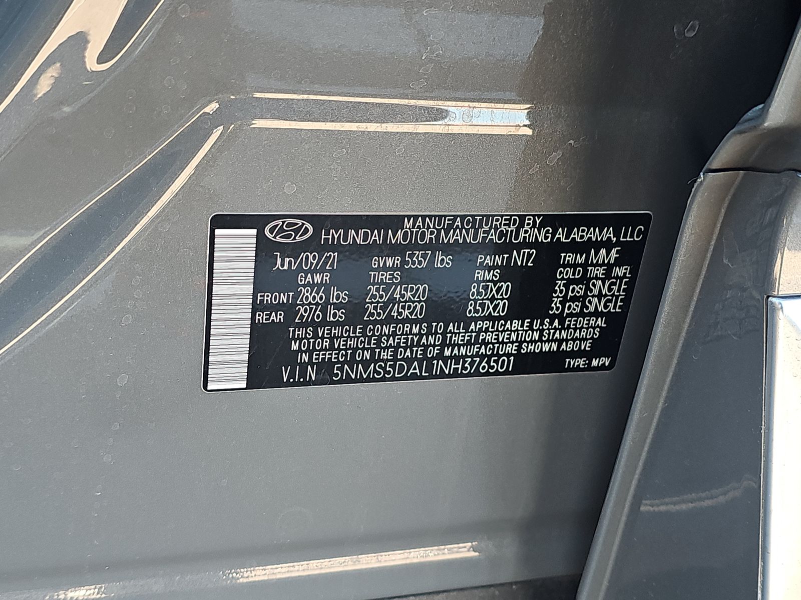 2022 Hyundai Santa Fe Calligraphy AWD