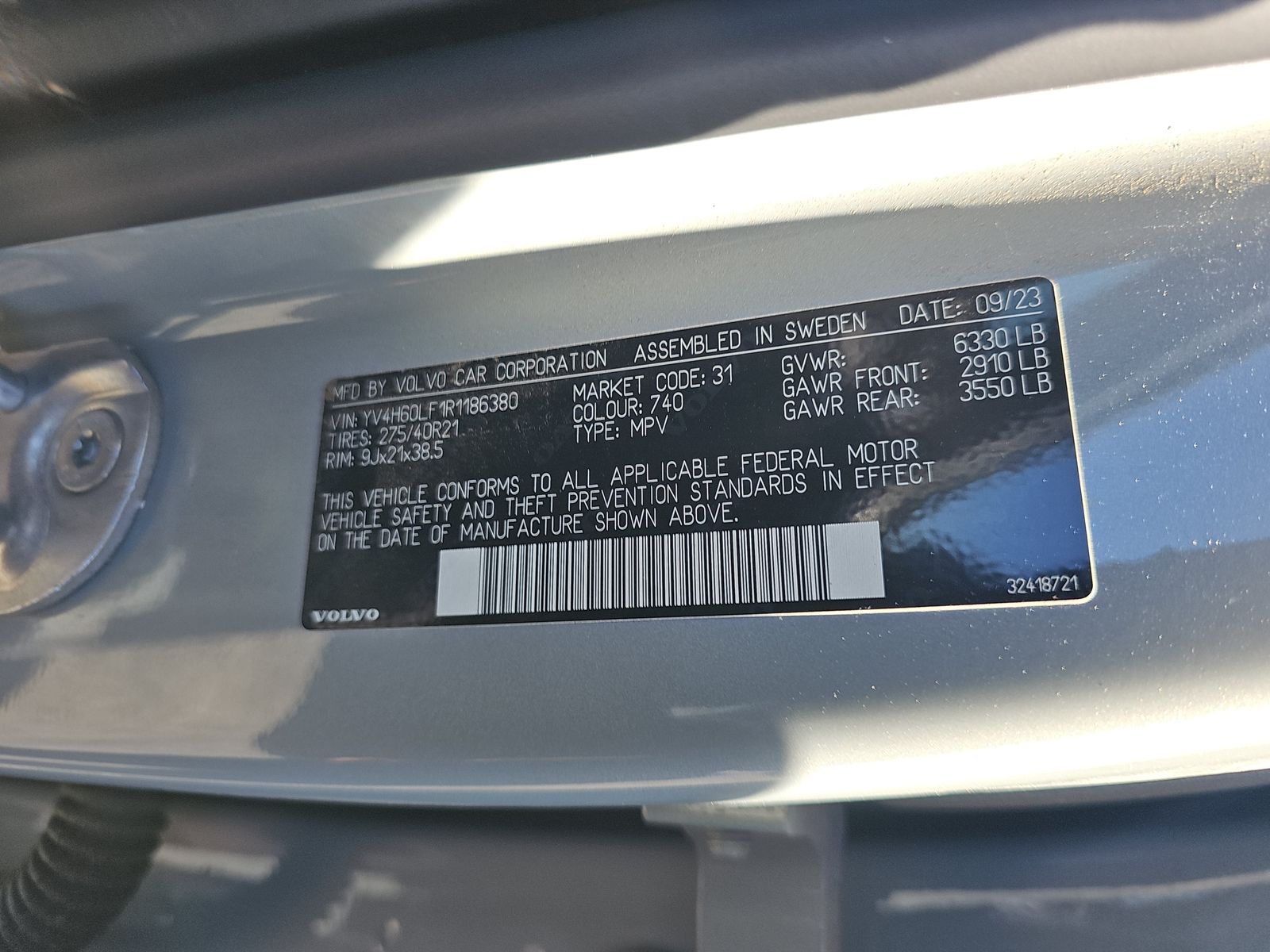 2024 Volvo XC90 Recharge T8 Ultimate AWD