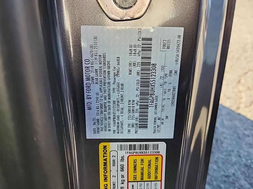 2025 Ford Mustang EcoBoost Premium RWD