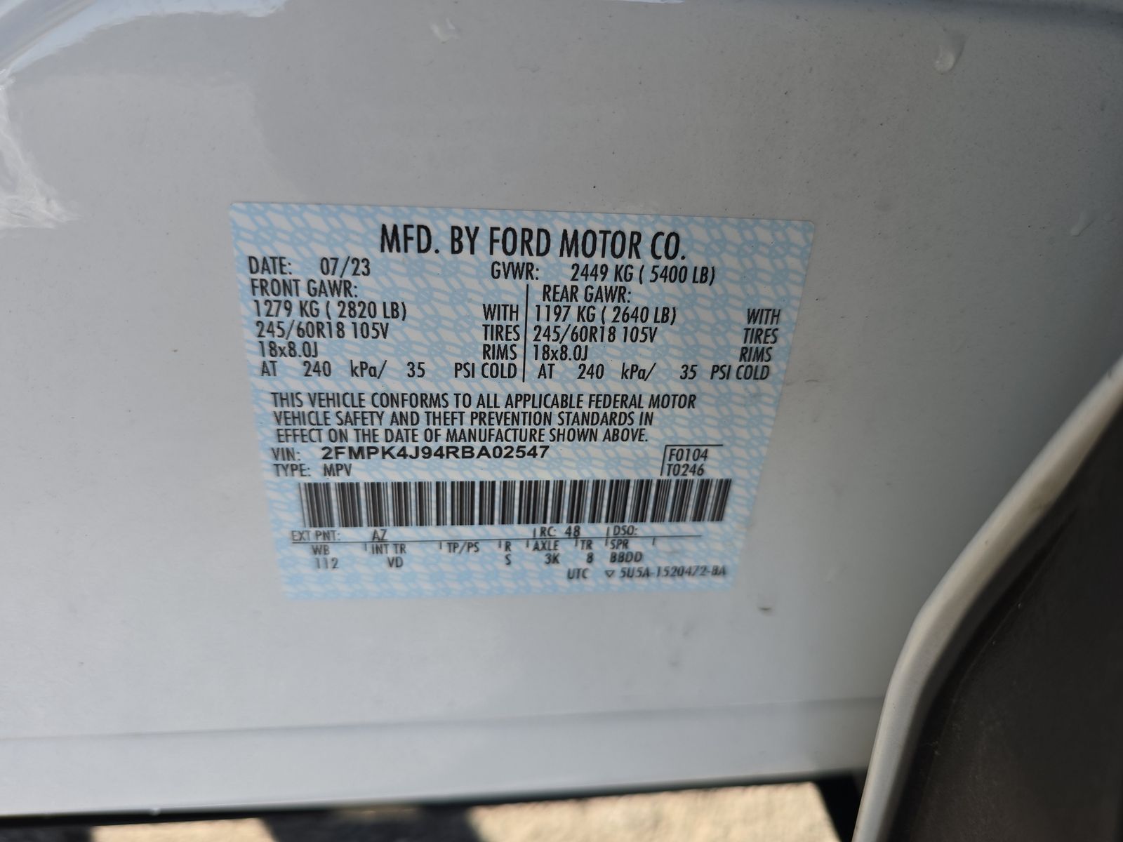 2024 Ford Edge SEL AWD