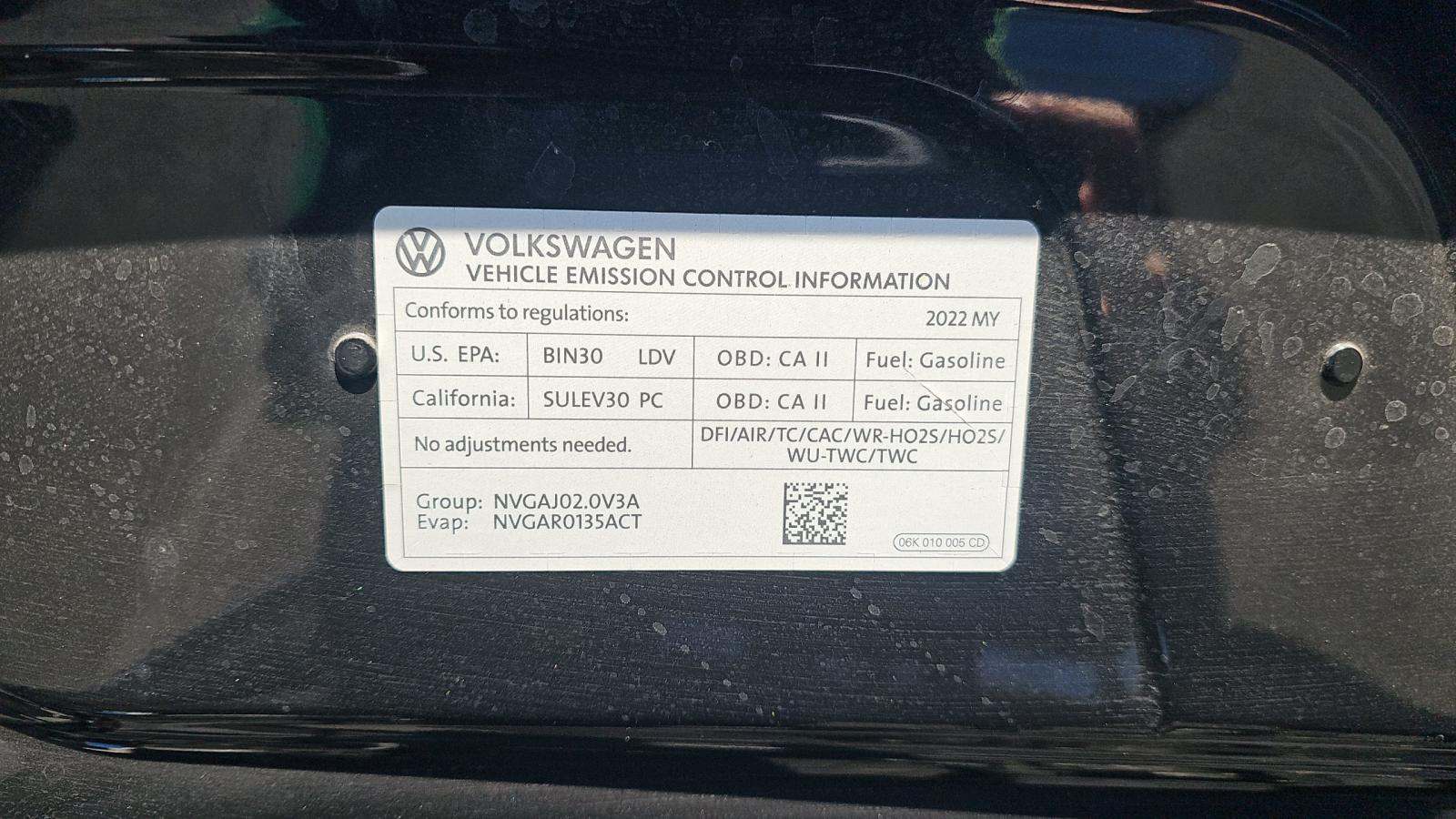 2022 Volkswagen Tiguan 2.0T SE R-Line Black FWD