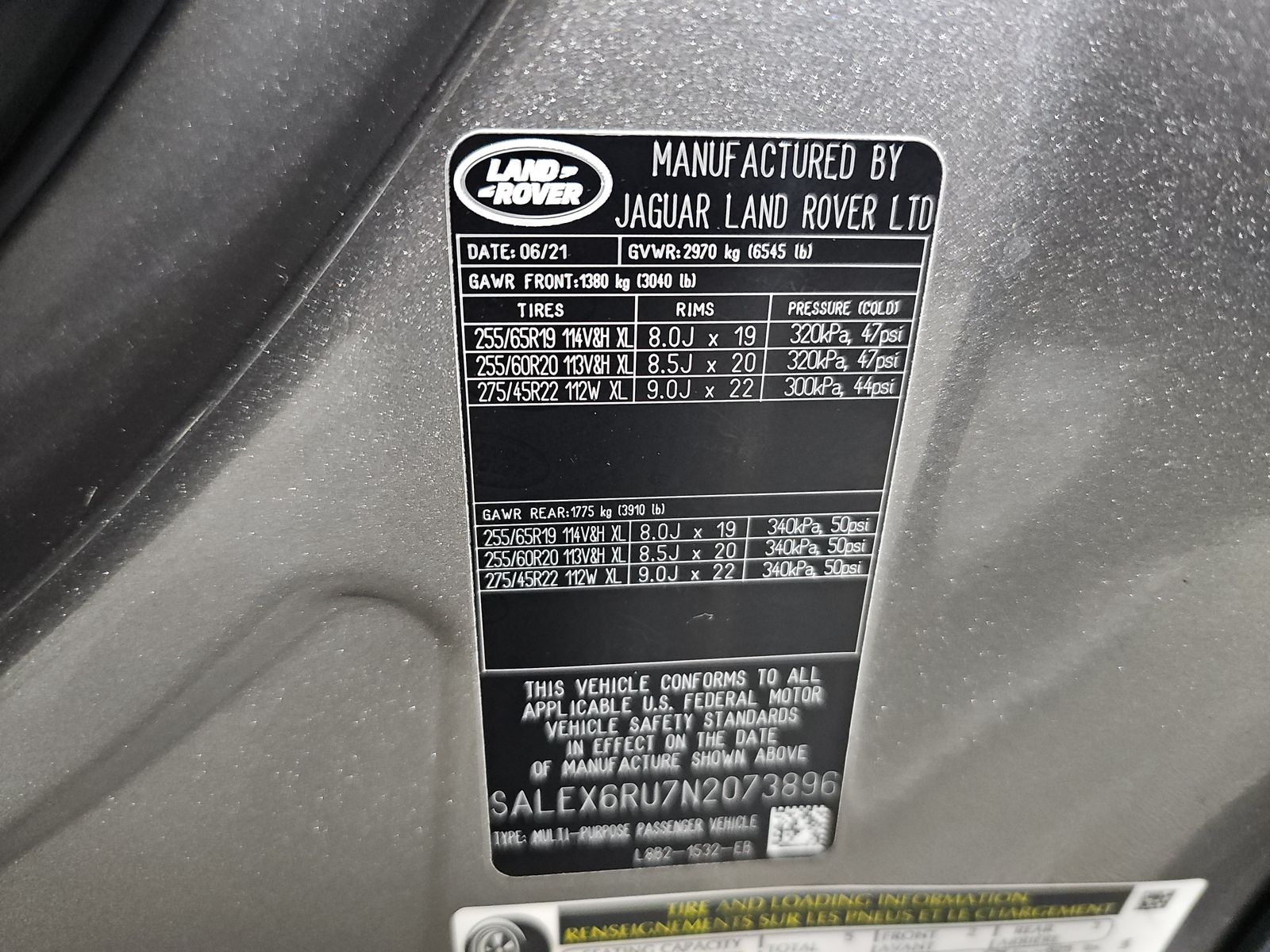 2022 Land Rover Defender 90 X AWD