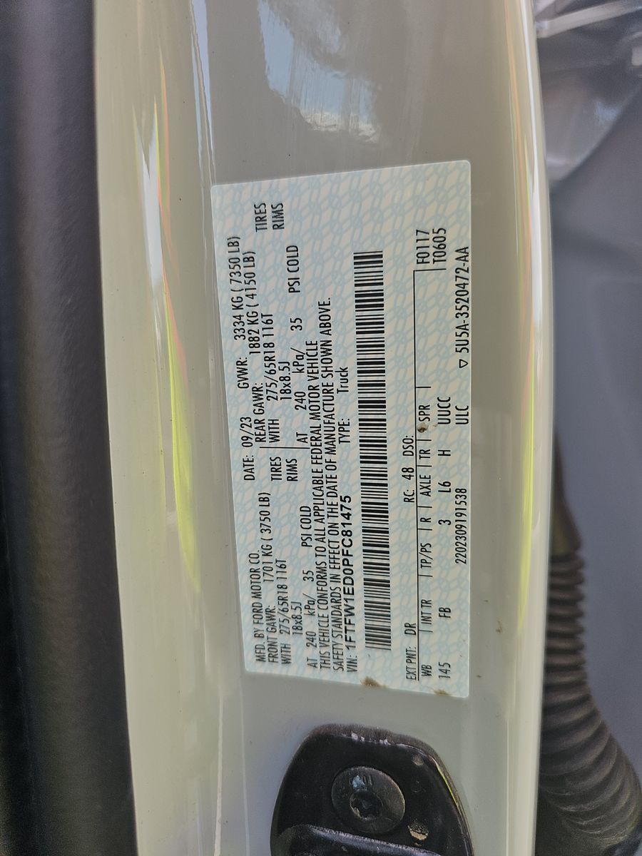 2023 Ford F-150 Hybrid XLT AWD