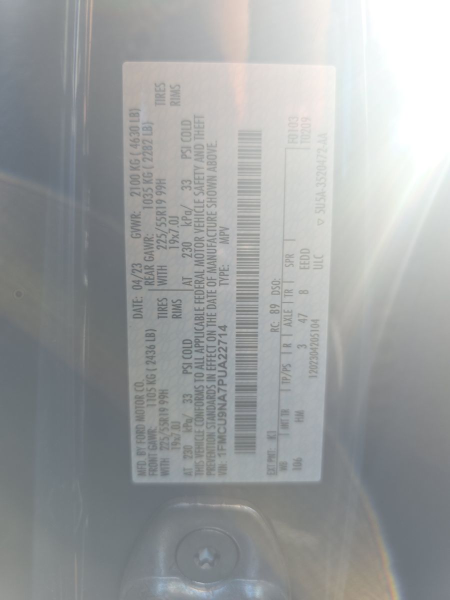 2023 Ford Escape ST-Line Select AWD