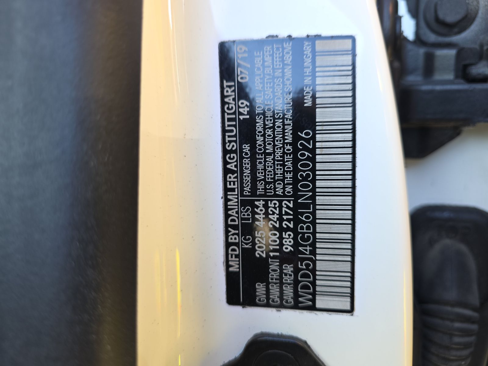 2020 Mercedes-Benz CLA CLA 250 FWD